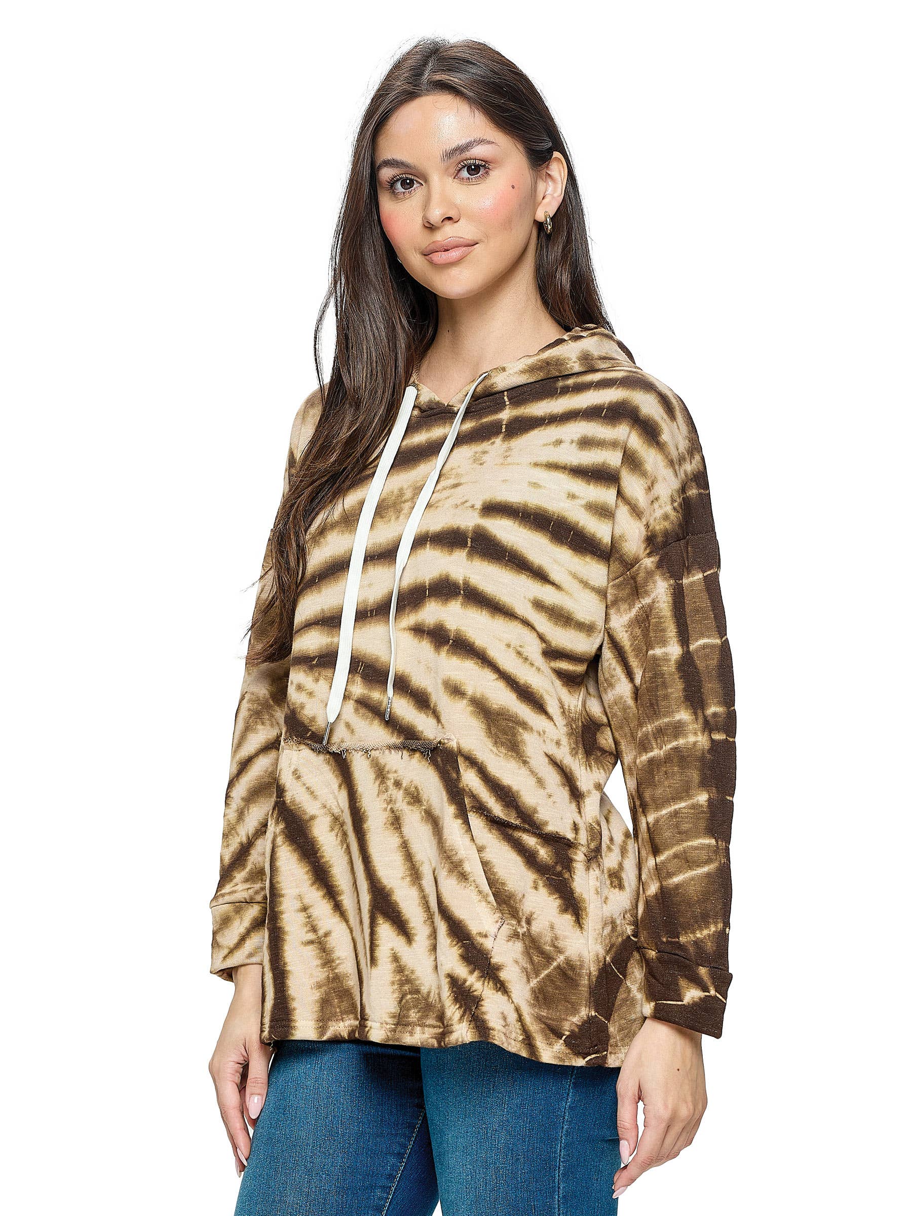 Yak & Yeti - Wholesale Hoodie - Women's - SALE Hoodie Boho Pullover Tie dye5