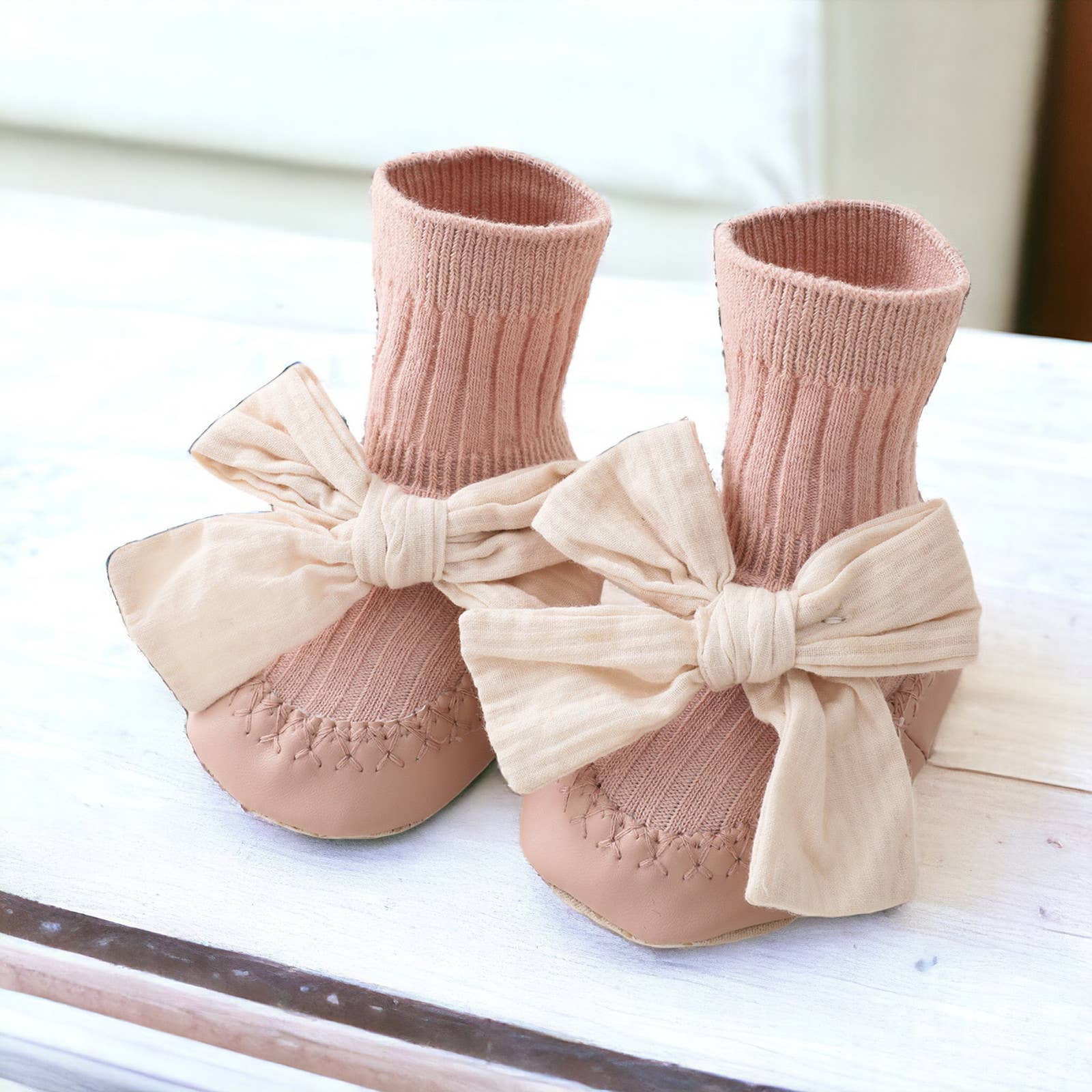 Annie & Charles - Wholesale Crib Shoes - Baby - Annie & Charles® DOLL baby shoes0