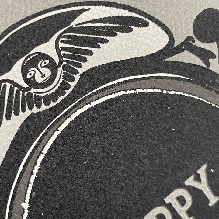 drawn by water - Wholesale Birthday Card - Classic Gravestone Happy Birthday Card,Goth Stationery3