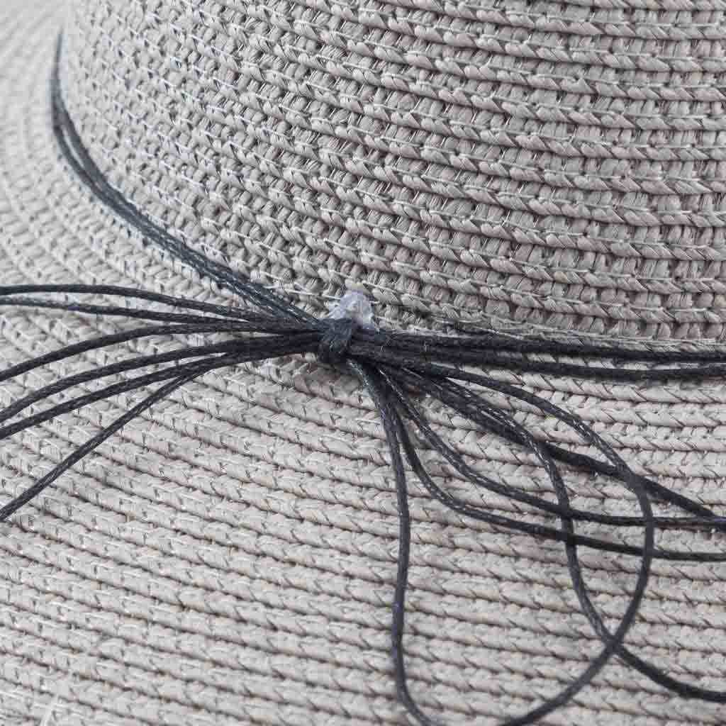 Creaciones Meng - Wholesale Straw Hat - Women's - Panama hat with ornament3