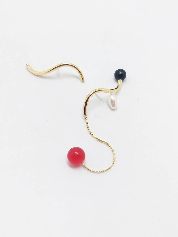 Ivana earrings for wholesale by sew a song