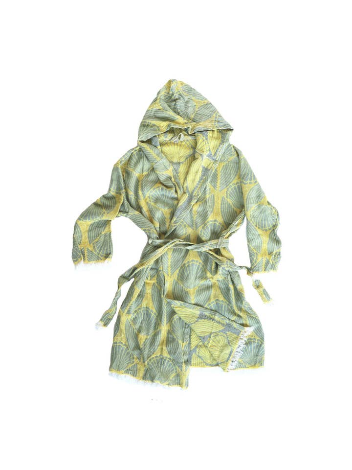 Buld&Co. – Engroshandel Morgenkåbe - Dame – Tyrkisk håndklæde Jacquard Badekåbe, strand slid dobbelt
