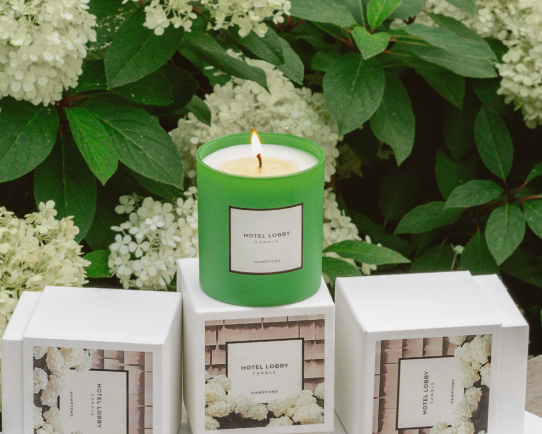 Hotel Lobby Candle - Wholesale Jar/Filled Candle - Hamptons - Luxury Soy Tomato Candle - 9.75 oz2