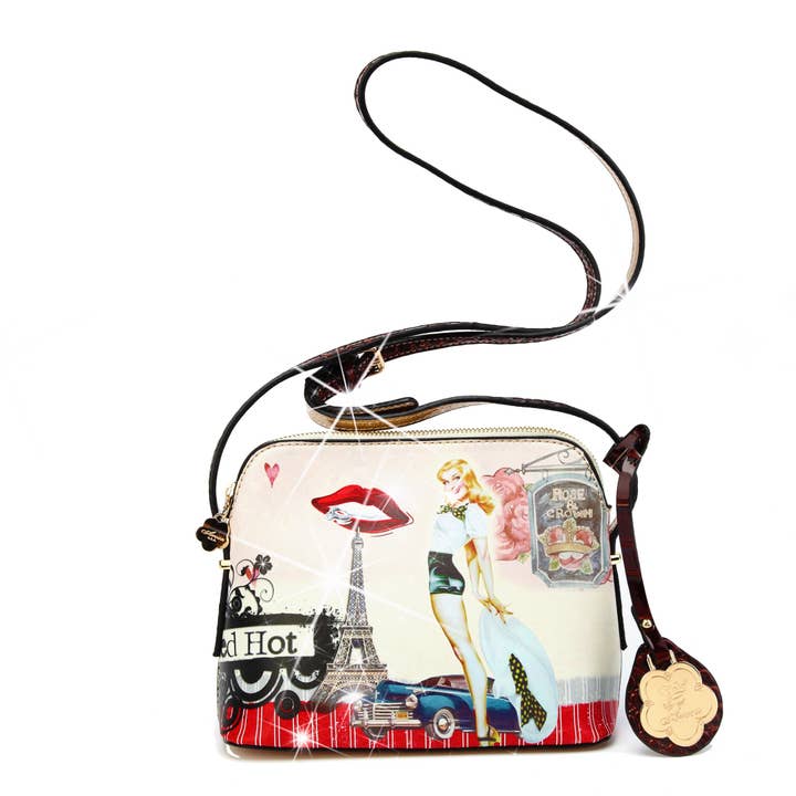 Brangio (Italy) Company Inc. – wholesale Crossbody bag – Women's – Arosa Retro-Inspired Crossbody Bag