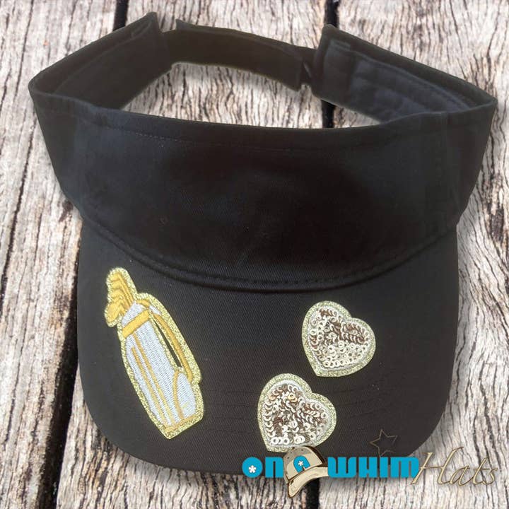 Love Golfing Visor for wholesale by On a Whim Hats