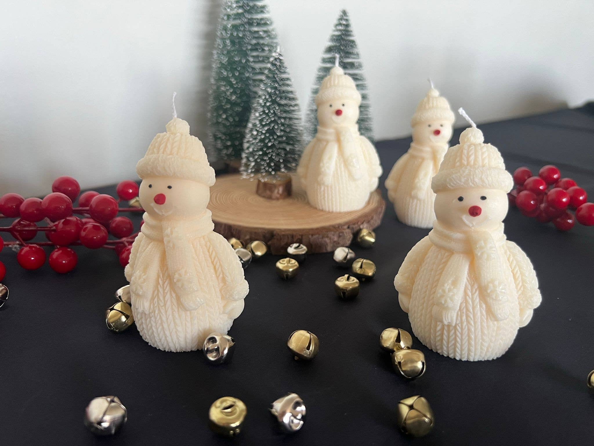 Kaze Creation Studio – wholesale Pelarljus – snögubbe ljus5