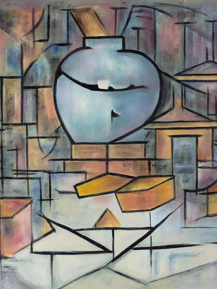 Natura morta con Gingerpot II per la vendita all'ingrosso da parte di La Pastiche