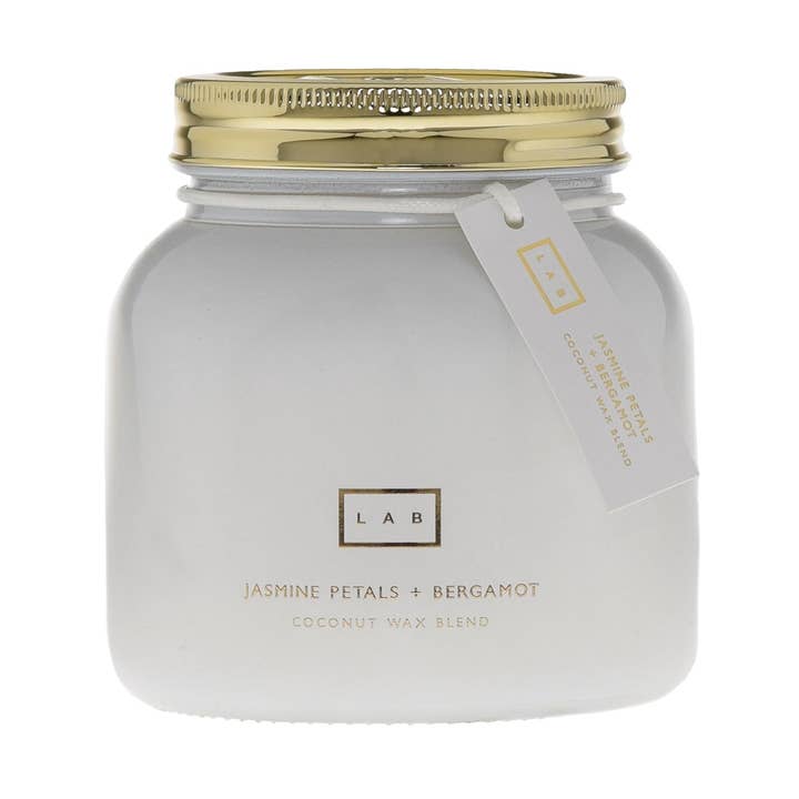 Jasmine Petals + Bergamot for wholesale by LAB Candles