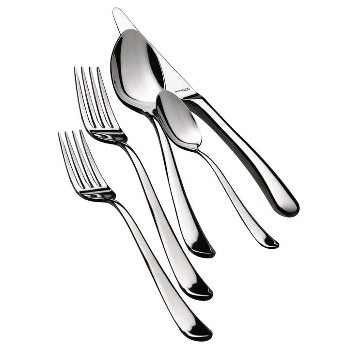 Settimocielo 5-delt bestiksæt rustfrit stål for engroshandel hos Casa Bugatti