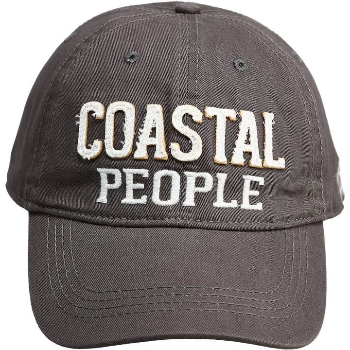 Pavilion - Wholesale Baseball cap – Unisex - Coastal People - Dark Gray Adjustable Hat