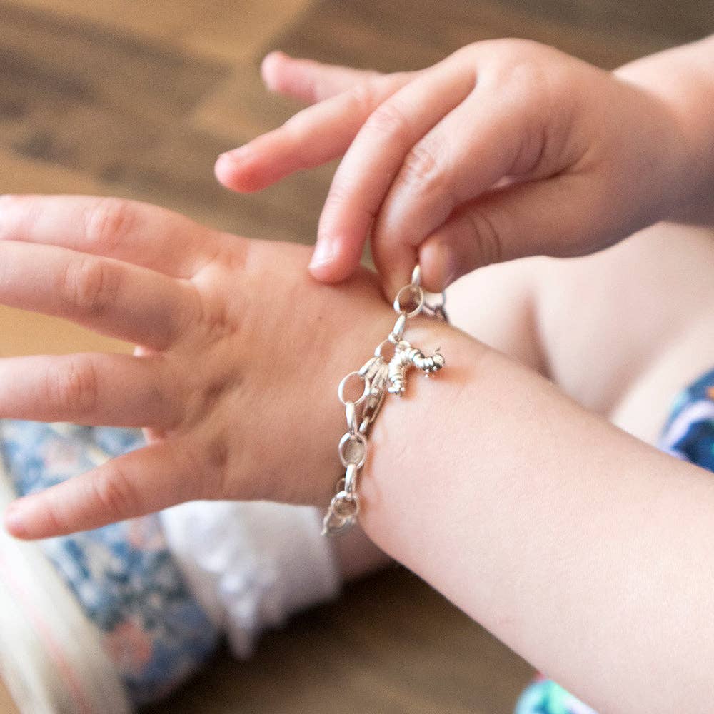 LICENSED TO CHARM – wholesale Charm/dangle bracelet – The Very Hungry Caterpillar Charm Bracelet1