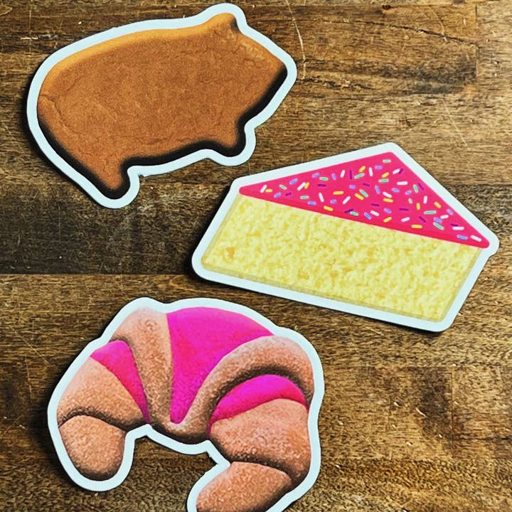 Pan Dulce Stickers for wholesale by Sew Bonita