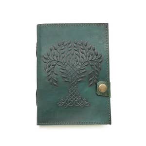 Mini Assorted Leather Journals Small Plain Grimoire for -  UK