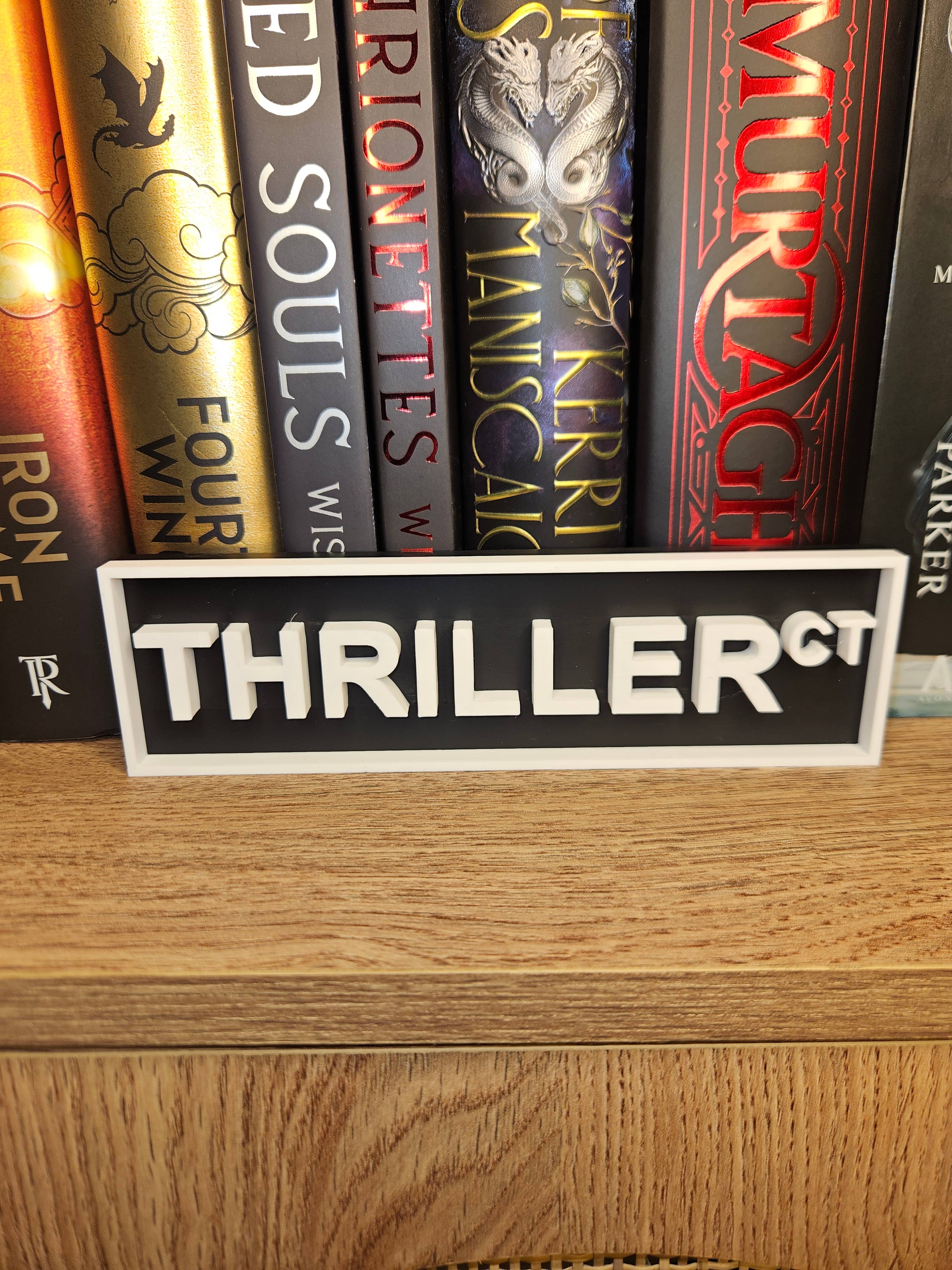 BNC CREATIONS - Wholesale Sign - Library Street Signs-Book Genre Street Signs3