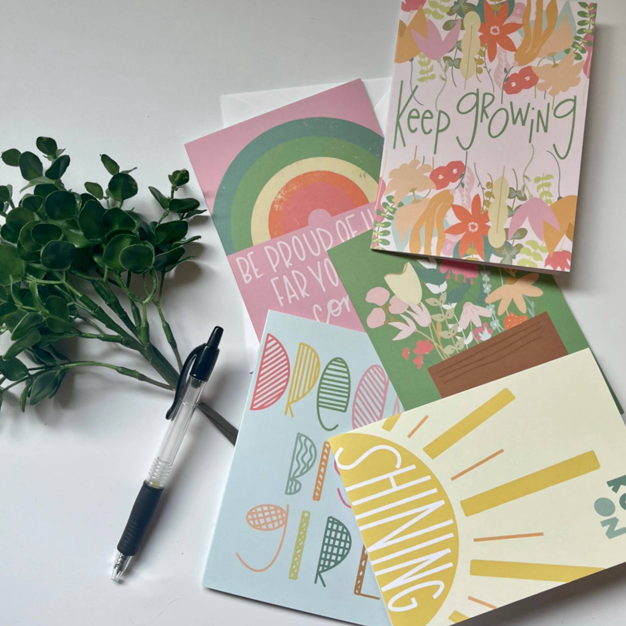 swaygirls – wholesale Stationery/notecard set – Greeting Cards | Inspirational card set2