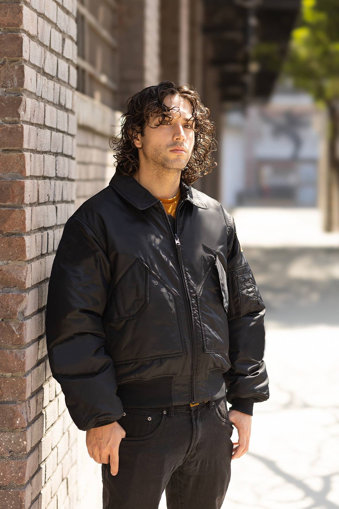 Up And Away - Wholesale Bomber Jacket - Men's - Adult CWU Squadron Bomber Flight Jacket Blank4