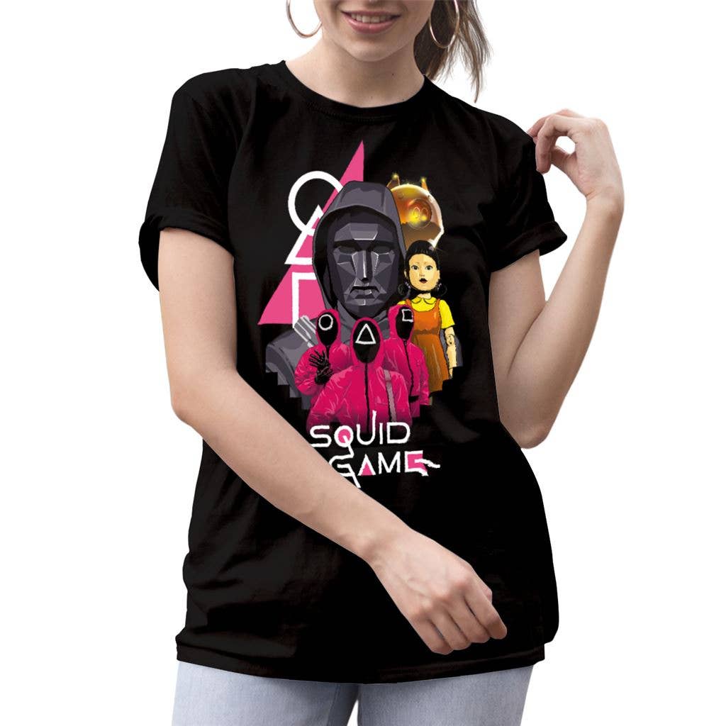 Pyramid International - Wholesale T-Shirt - Unisex - Squid Game 2 (Composition) Black Unisex T-Shirt1