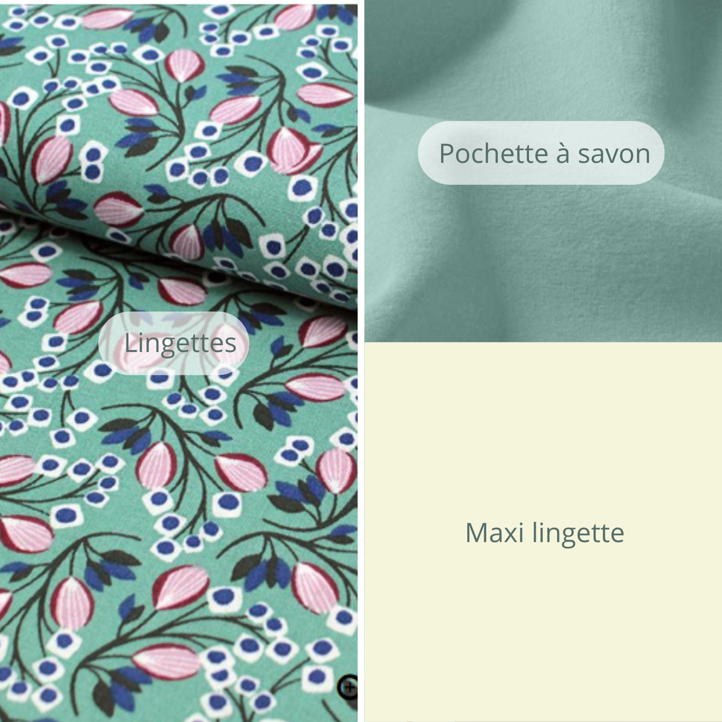 Alice et Jeanne - Wholesale Makeup Remover - Zero waste beauty trio - Wipes, pouch, maxi wipe2