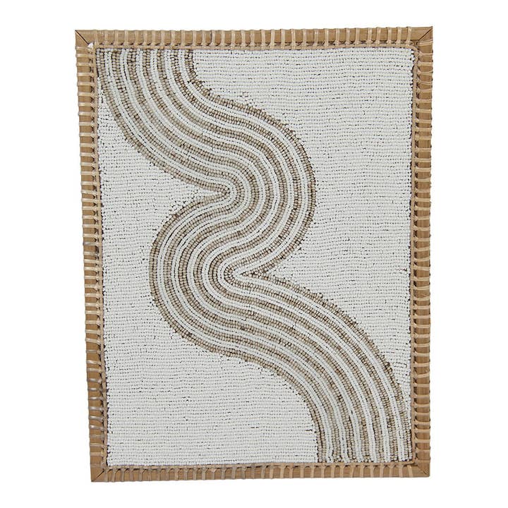 Wall Decor Curves beige for wholesale by EARTHWARE