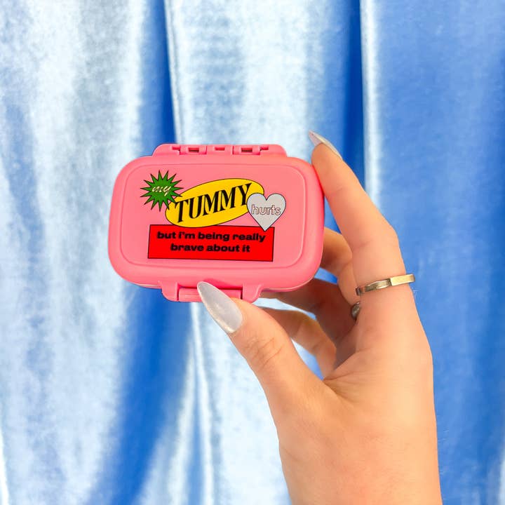 A Shop of Things - Wholesale Pill Organizer - My Tummy Hurts Pill Case