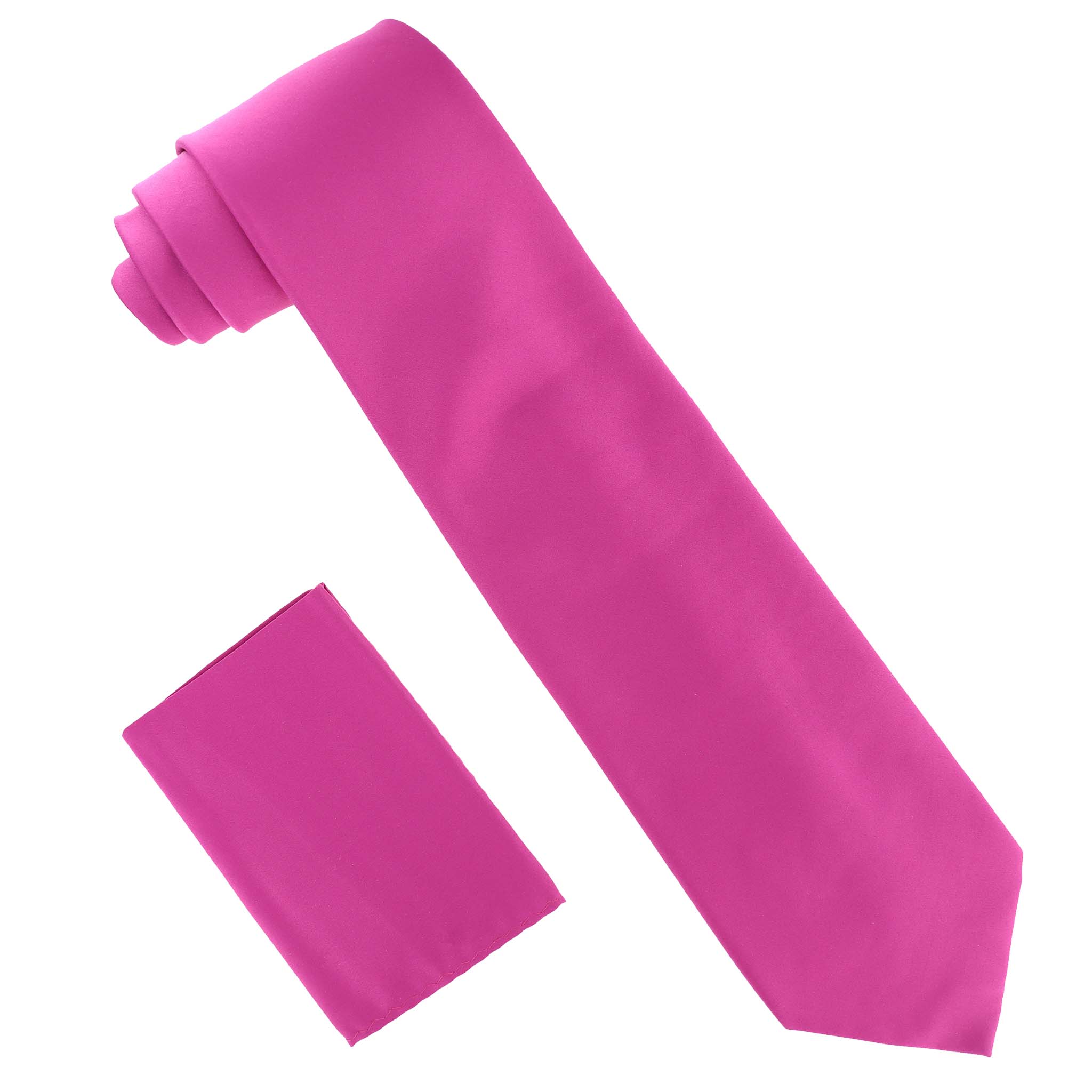 Dubal Brothers – wholesale Slipsar – Herr – Vittorio Farina Solid Satin slips & Pocket Square av Classy Manschettknappar19