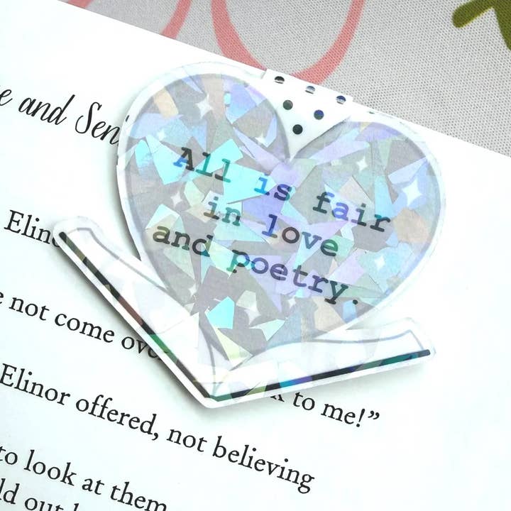 Marcador Magnético Amor e Poesia por atacado de Let's Jess Doodle