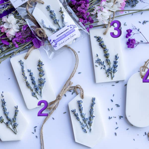MySunshineCandless - Wholesale Sachet - Lavender Botanichal Soy Wax Sachets3