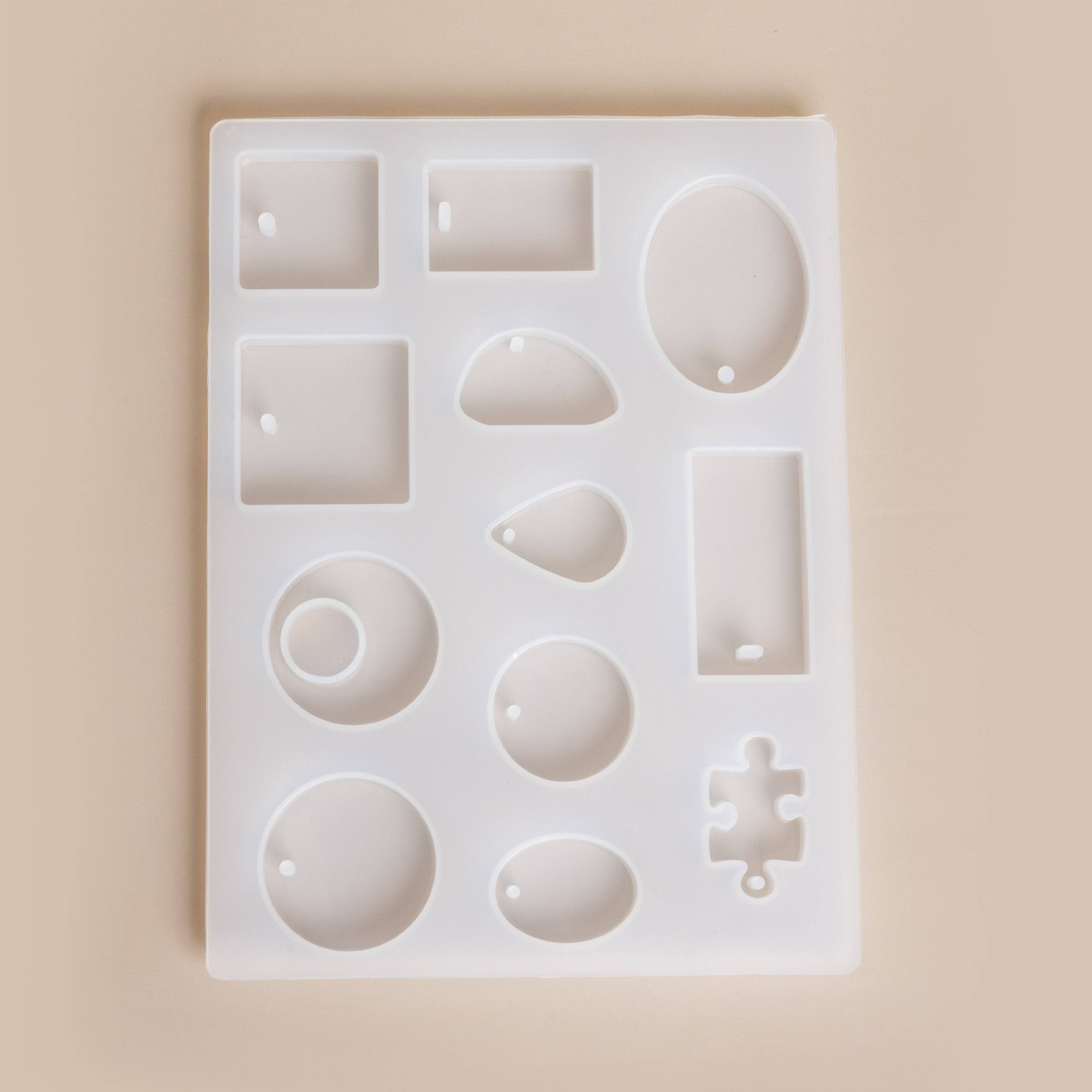 Jewelry Made by Me - Wholesale DIY Craft Kit - Essential Pendants Silicone Mold