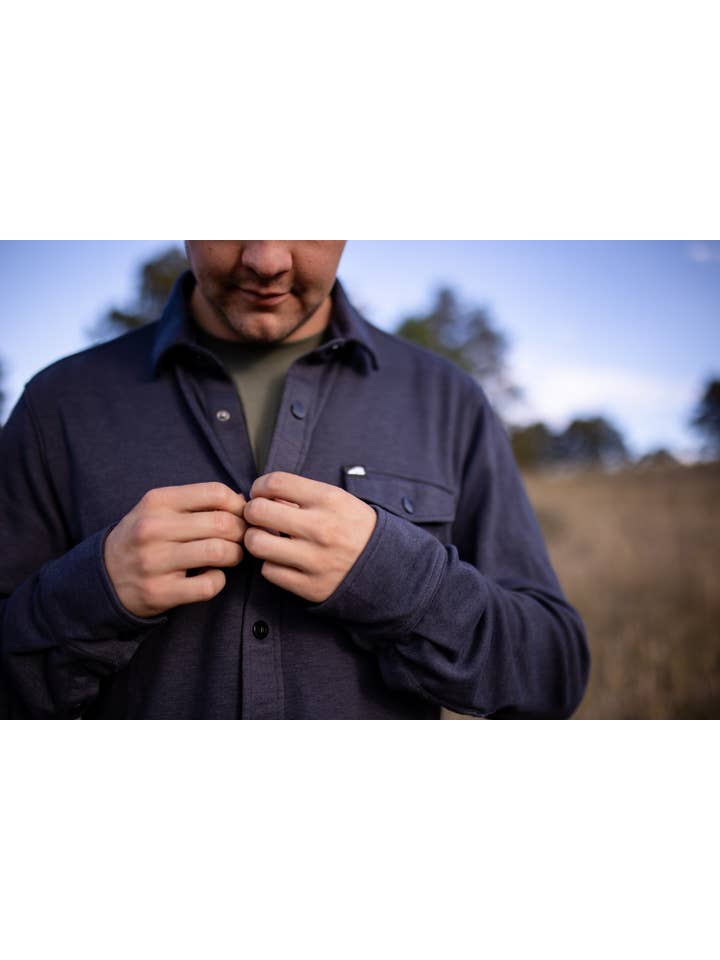 Belong Designs - Wholesale Button Down Shirt - Men's - Men's Sherman Fleece Button Up17