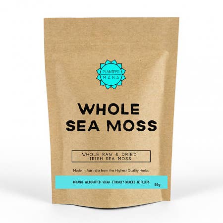 Whole Raw Irish Sea Moss for wholesale by PLANTFED MANA