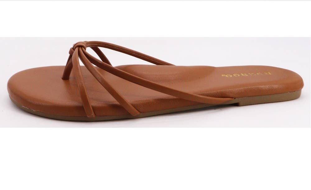 Andrea Bijoux - Wholesale Flip Flops - Women's - Simple Flip Flop  three Strap on side2