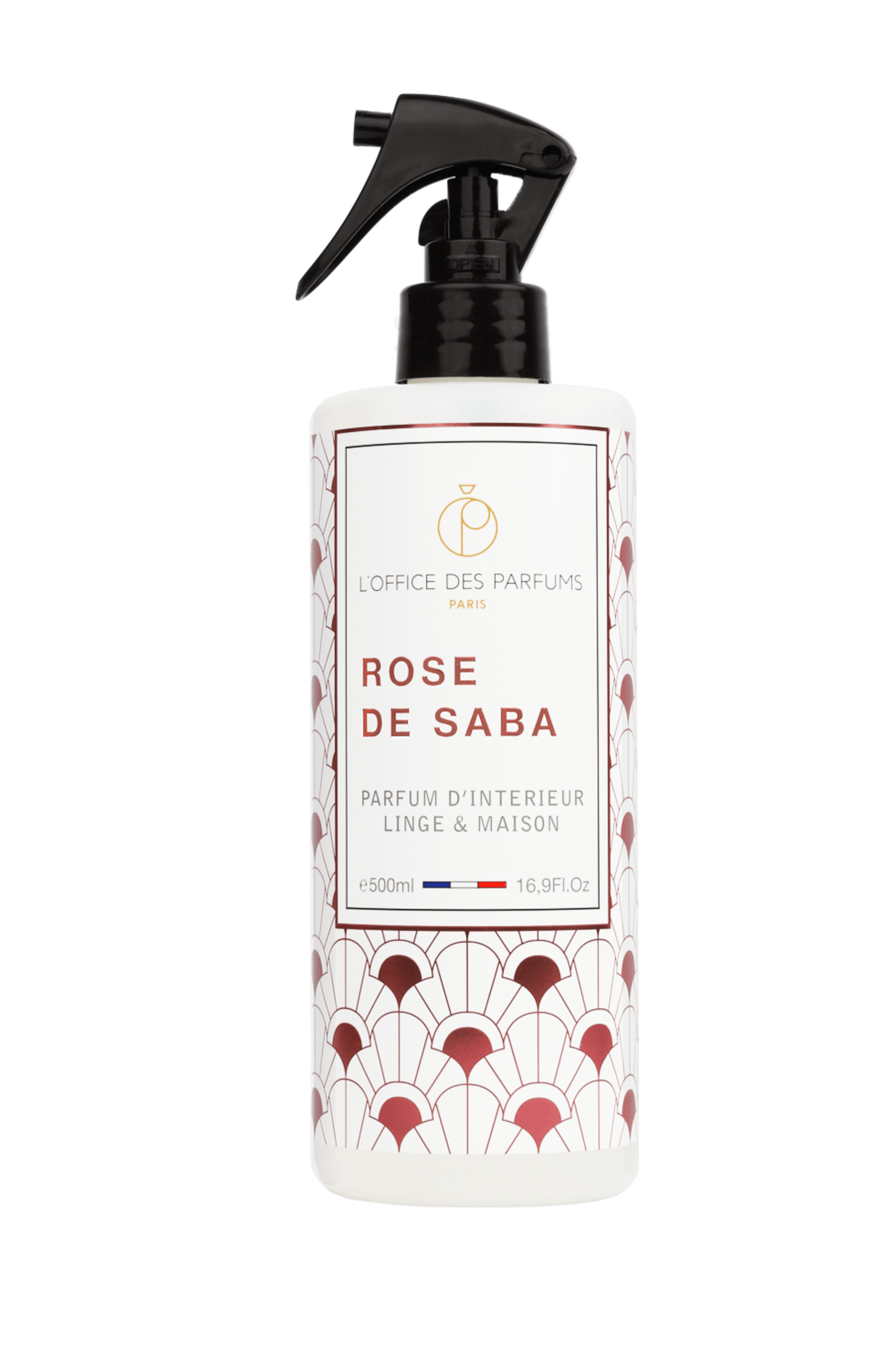 L'Office des Parfums - Vente Vaporisateurs d'ambiance et de linge - ROSE DE SABA 500ML1