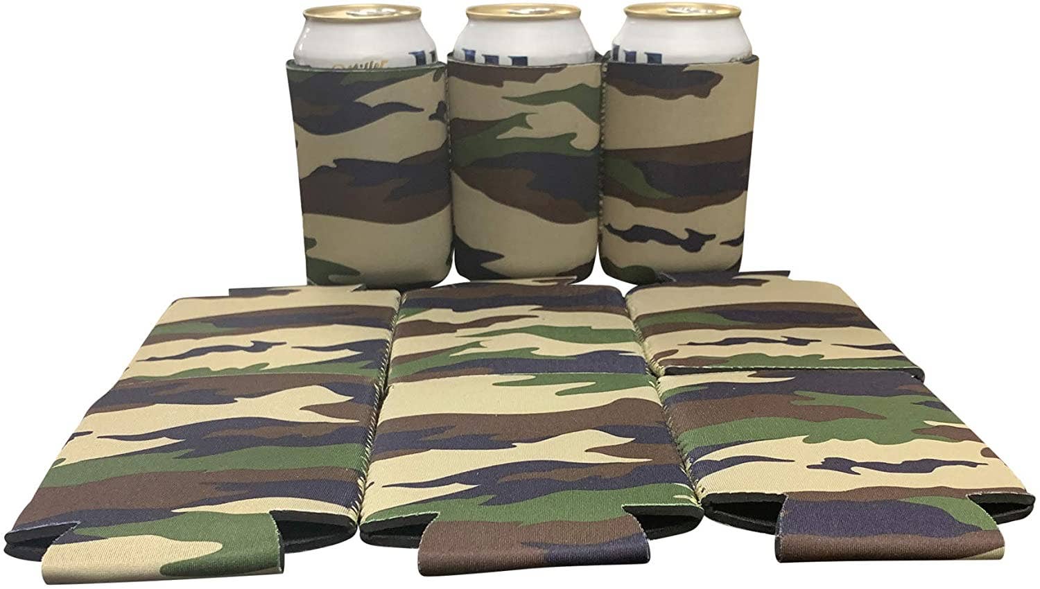 KP Kool Products - Wholesale Drink Huggers & Koozies - Blank Beer Can Cooler Sleeves, Plain Collapsible Soda Cover Coolies26