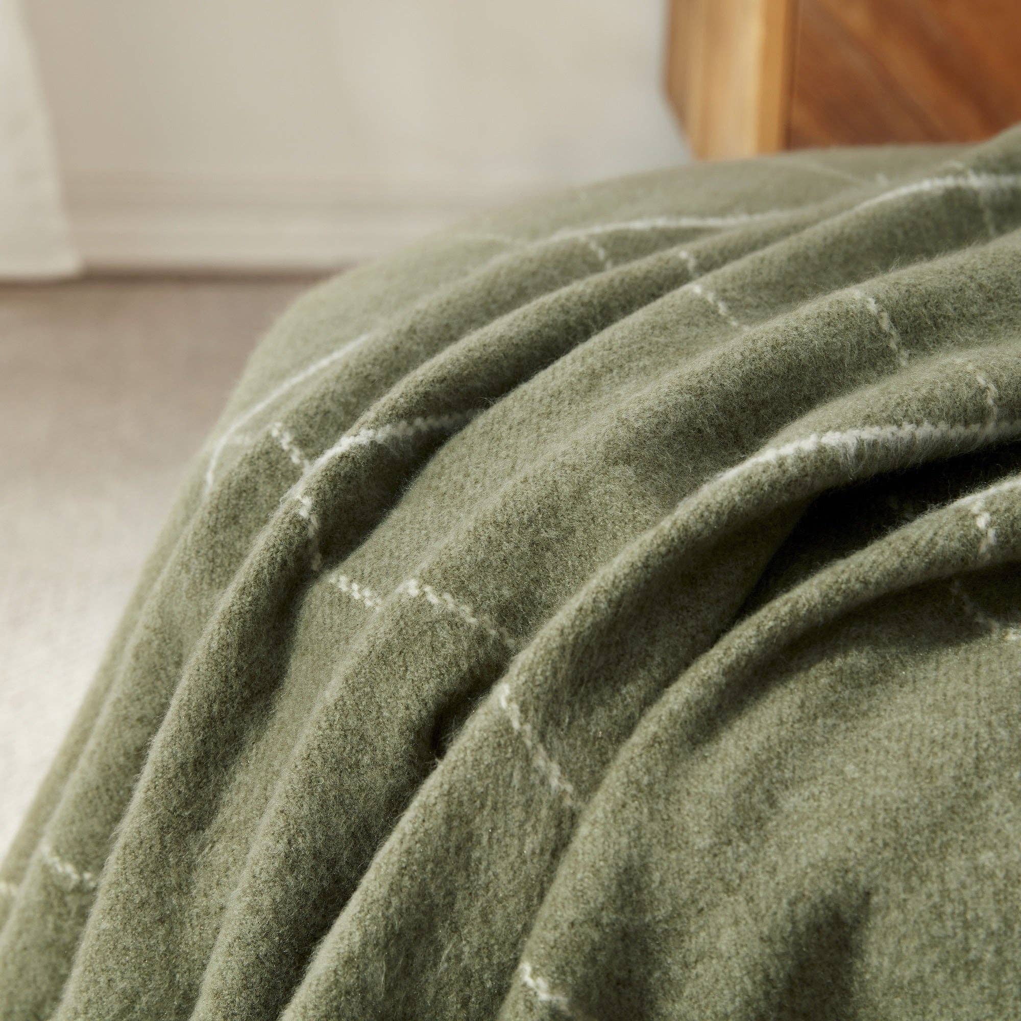 Narniar - Wholesale Throw Blanket - Cashmere-Like Throw (Windowpane) 50x60"3