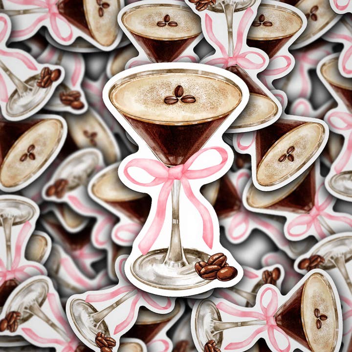 Sonny Rising - Wholesale Sticker - Vinyl Decal Espresso Martini