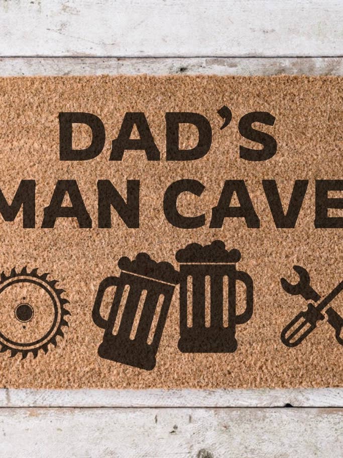 Man Cave - Door Mat for wholesale by 4 Little Dreamers