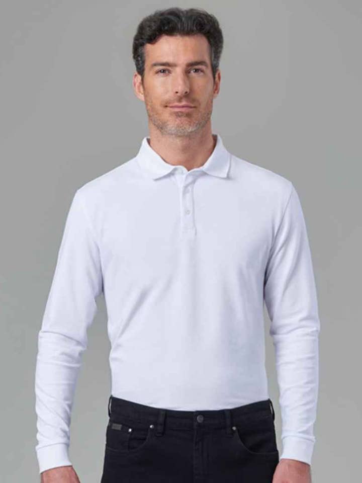 Pierre Francis - Wholesale Polo - Men's - Brook Taverner Frederick Long Sleeve Polo Shirt