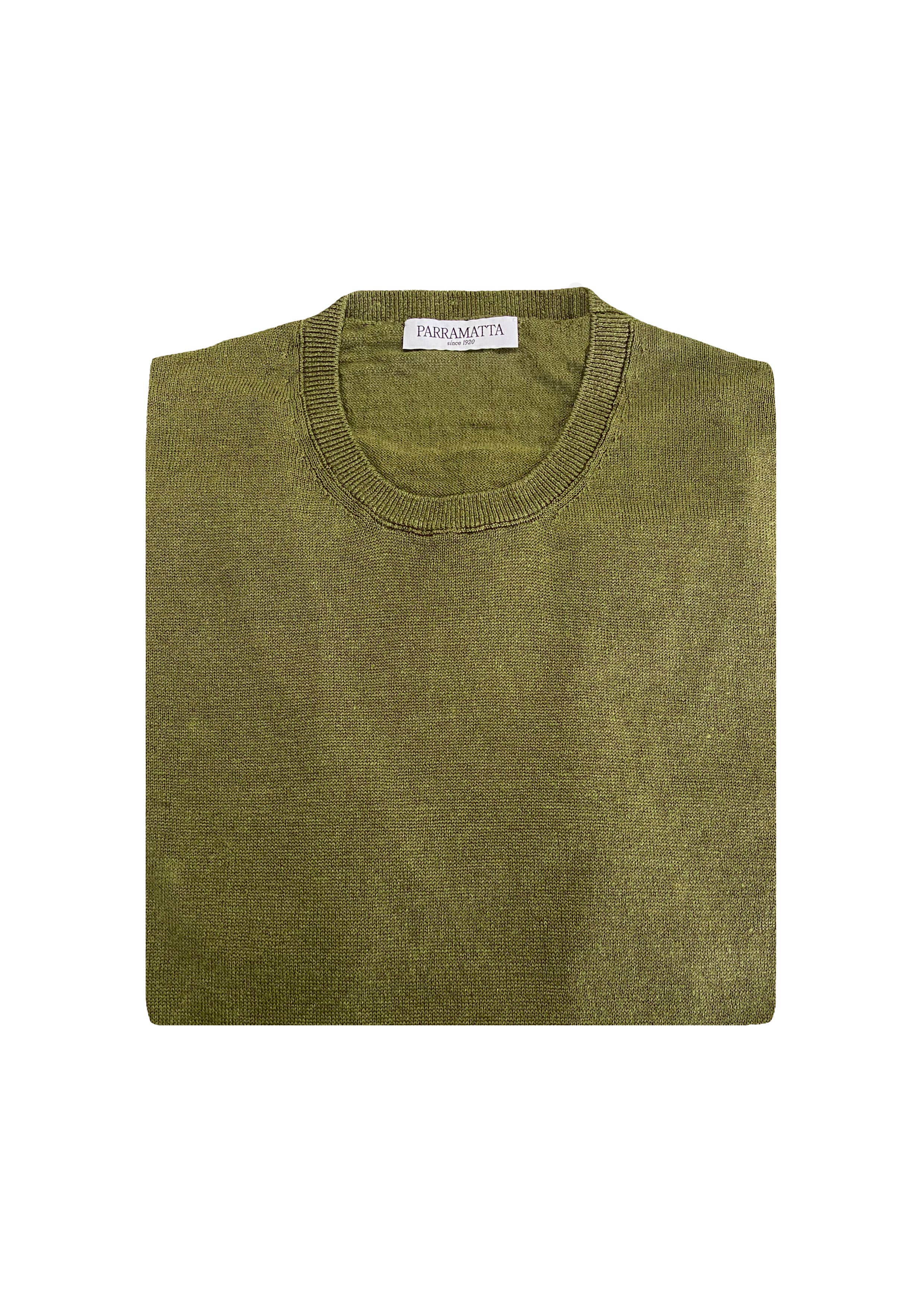 Parramatta - Wholesale T-Shirt - Men's - 100% Organic Linen Crew Neck Sweater2