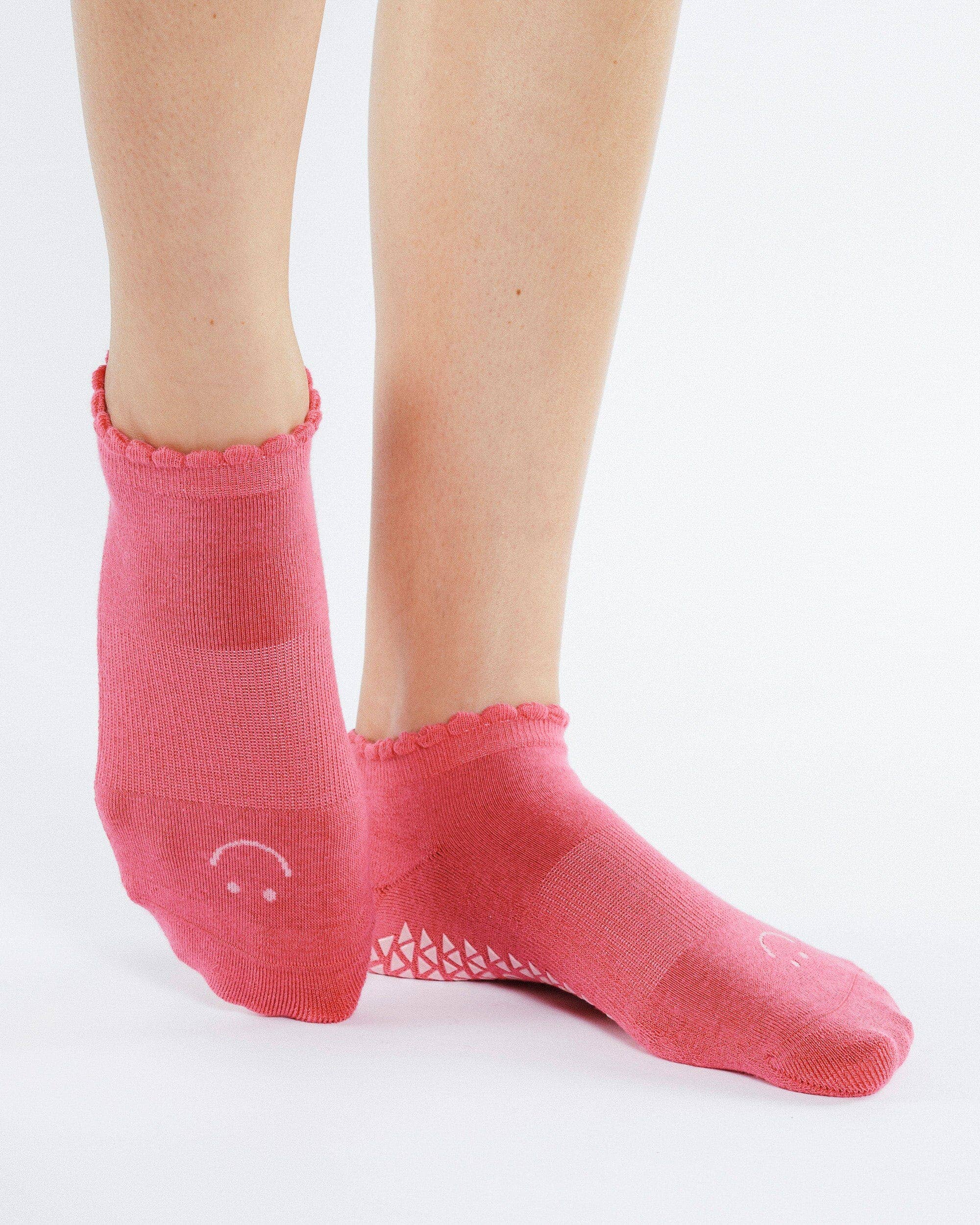 Wholesale Happy Full Foot Grip Sock for your store - Faire