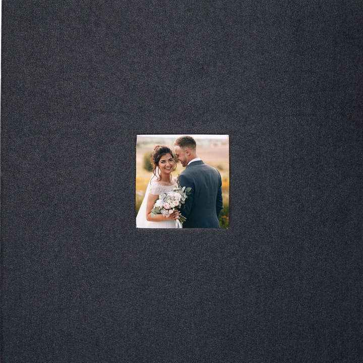 Peter Pauper Press - Wholesale Photo Album - Black Deluxe Photo Album (Holds 200 photos)