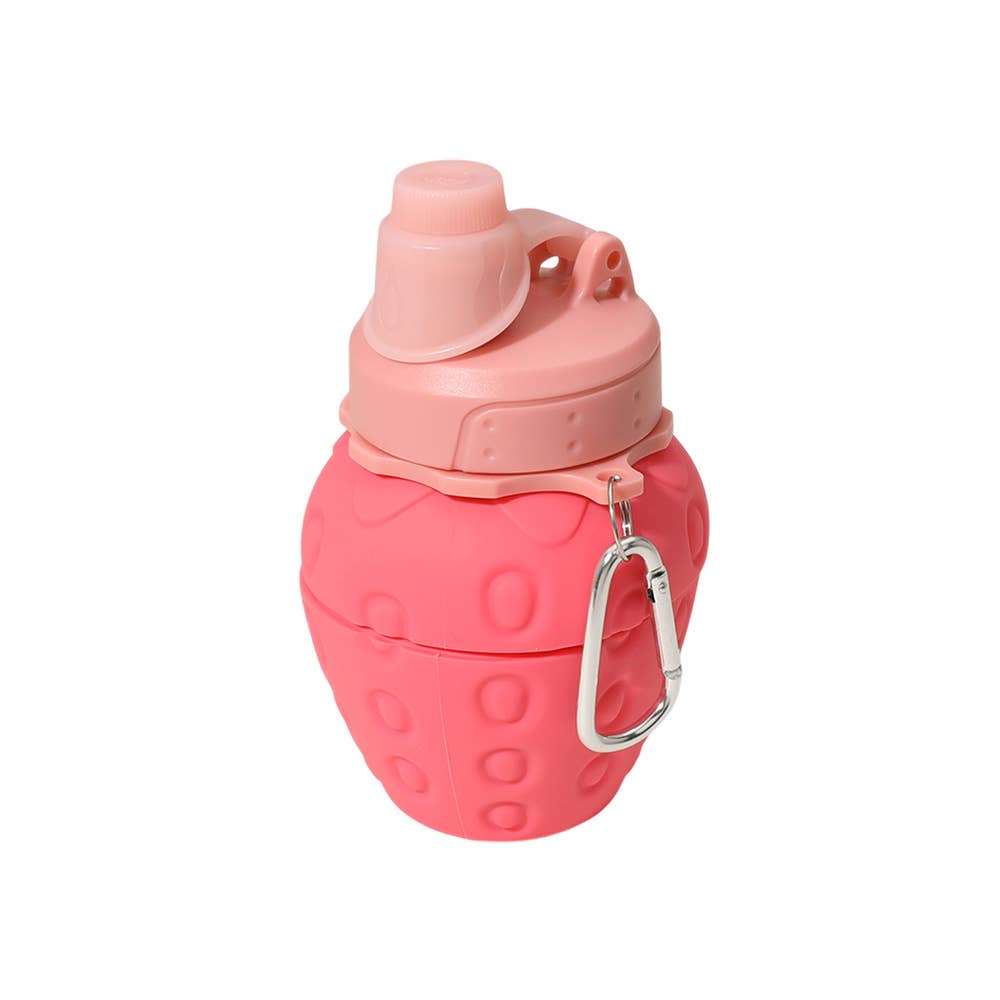 Sensibling Corp. - Wholesale Water Bottle - Collapsible Strawberry Water Bottle3