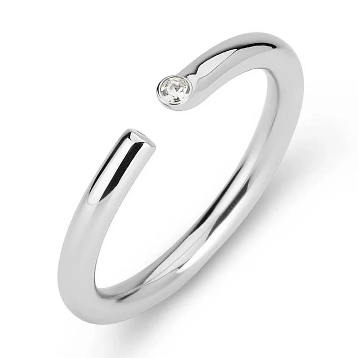 Anel Melano Friends Indy Prateado Colorido por atacado de Melano Jewelry