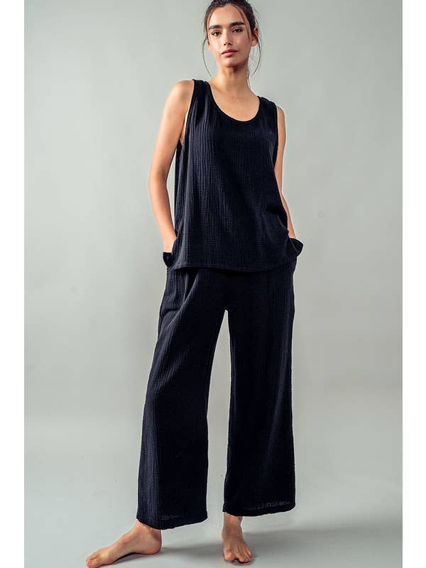 Urban Daizy - Wholesale Tank Top - Women's - Vintage Washed Double Gauze Tank Top18