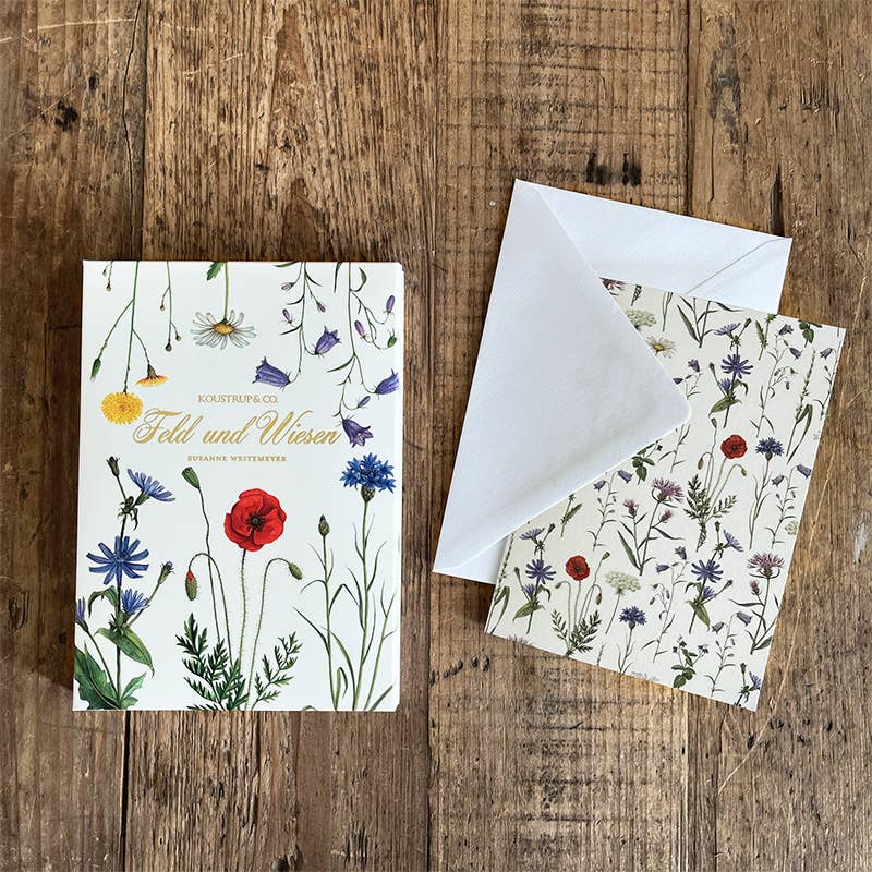 Koustrupco - Wholesale Stationery/Notecard Set - Cardfolder Feld & wiese - 8 cards w/envelopes (german)3
