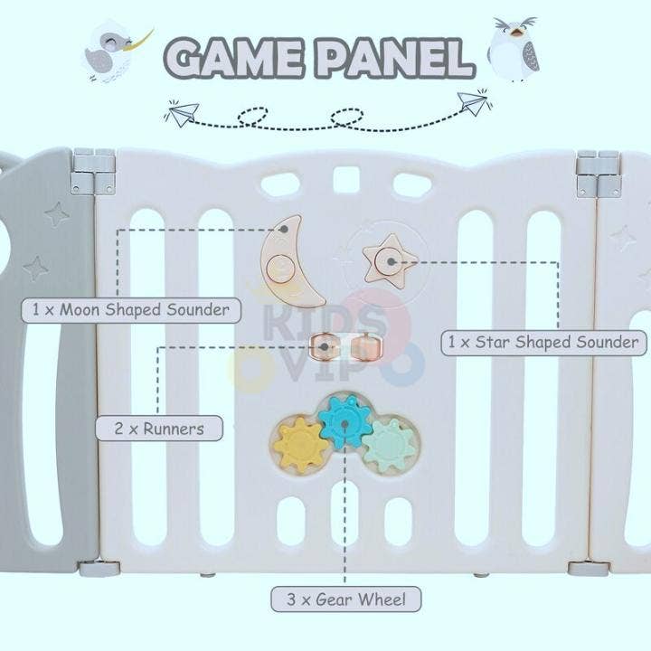 KIDS VIP – wholesale Classic toy – Kids – Indoor/Outdoor Foldable Playpen ? 20-Panel Safety Play Yard28