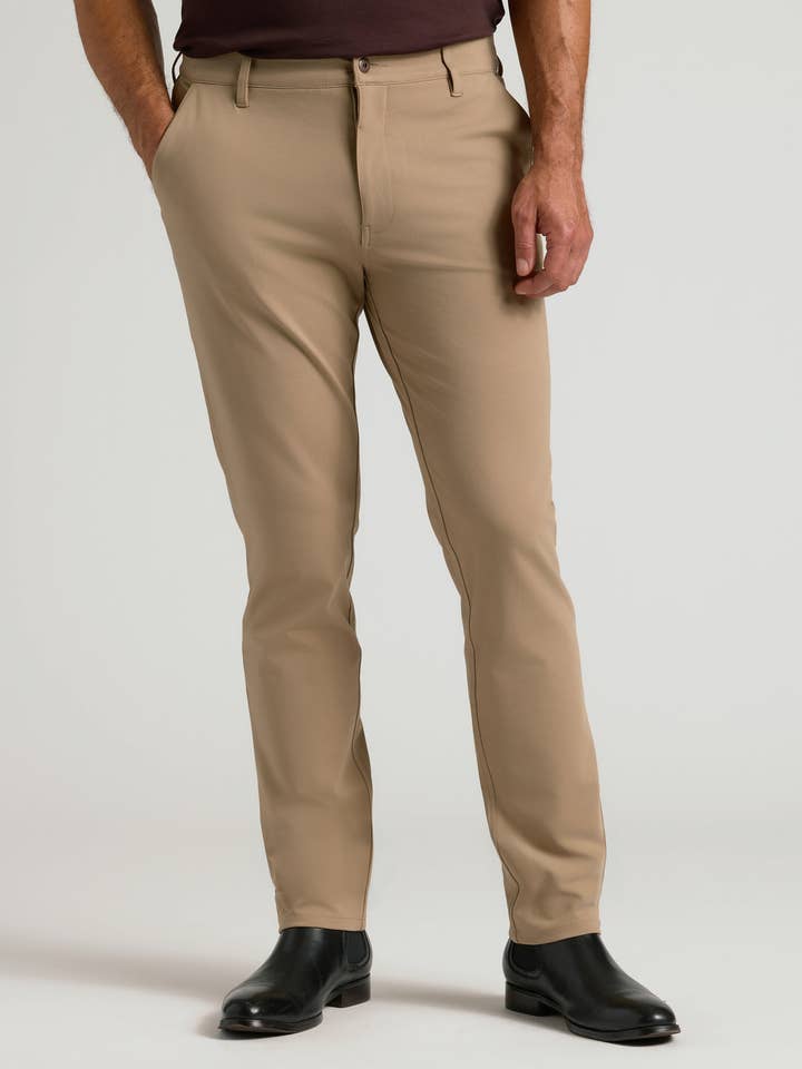 True Classic - Wholesale Pants - Men's - Khaki Commuter Pant0