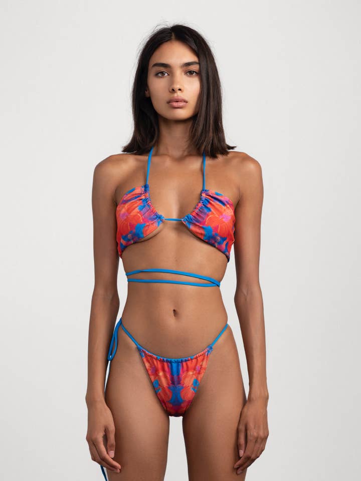 Roma Luscious Red Bikini Set for wholesale by Flavia Valentini