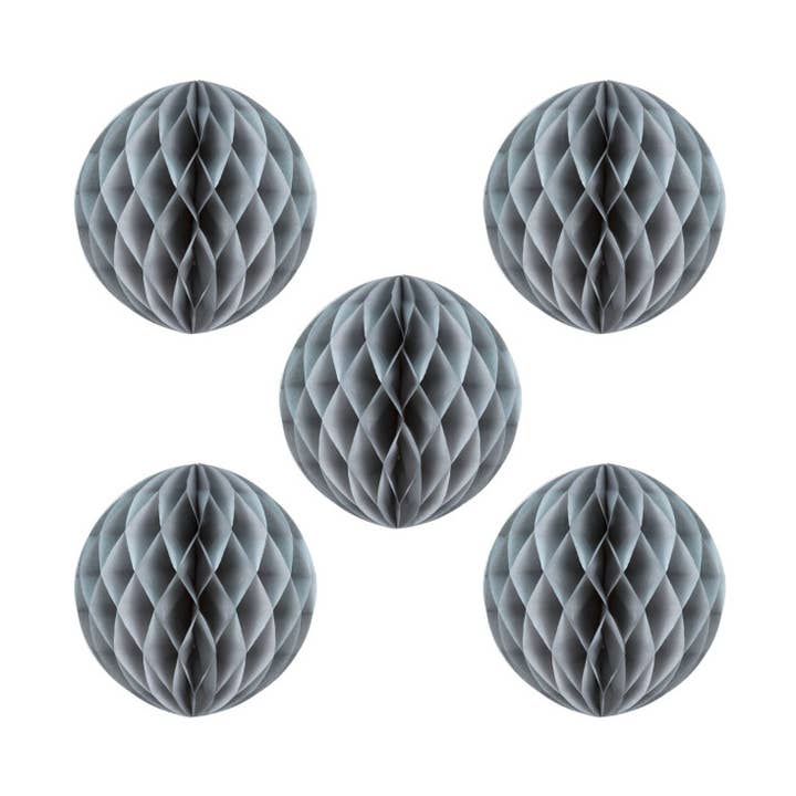 5 GRAUE WABENKUGELN 5CM für den Großhandel von Tim&Puce Factory