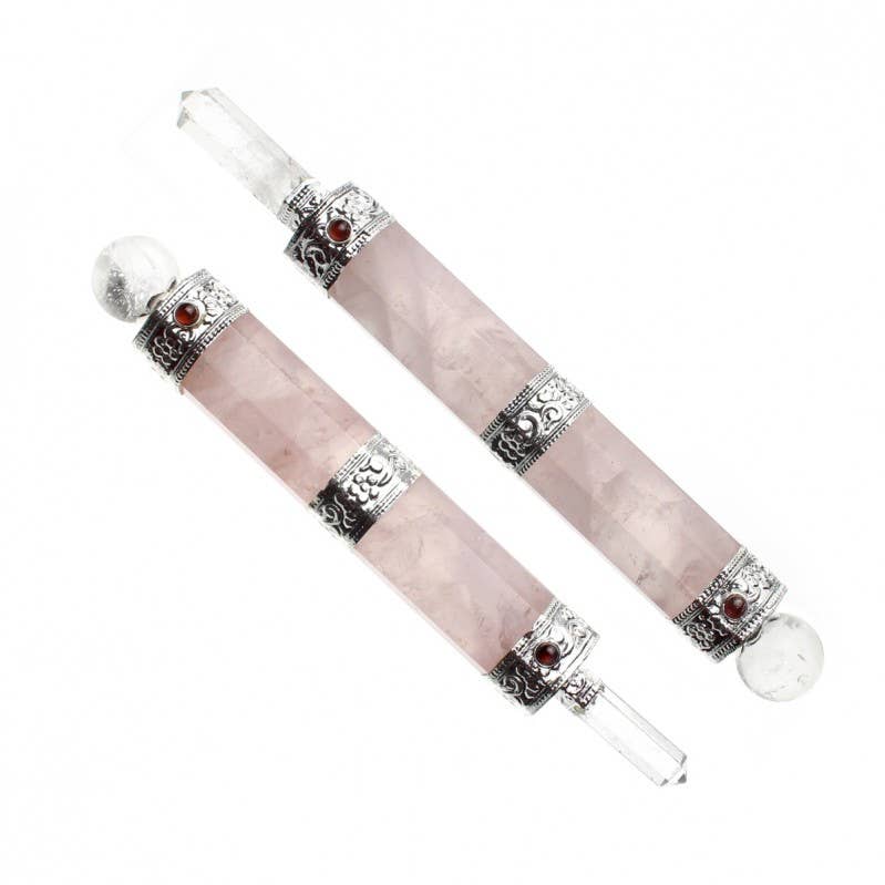 UniArt – Pedra/cristal espiritual por atacado – Varinha de poder de pedra natural2