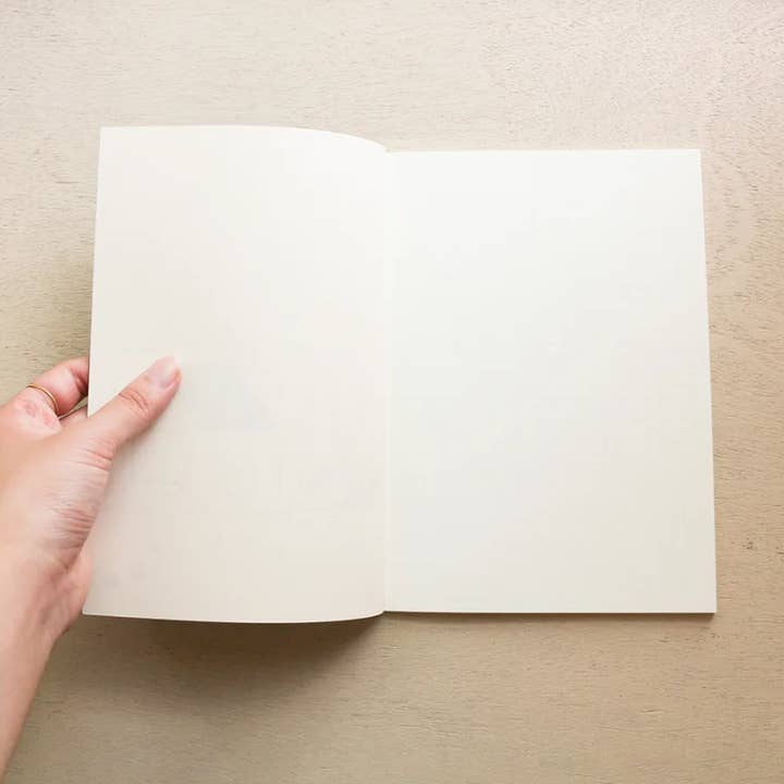 「FUNJI」In Japan - Wholesale Notebook - NECKTIE A5 Japanese Grid Notebook – Cute House Illustration5